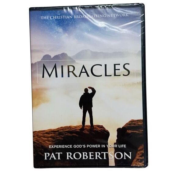 Miracles by Pat Robertson (DVD, CBN Christian Broadcasting Network ) New - Picture 1 of 3
